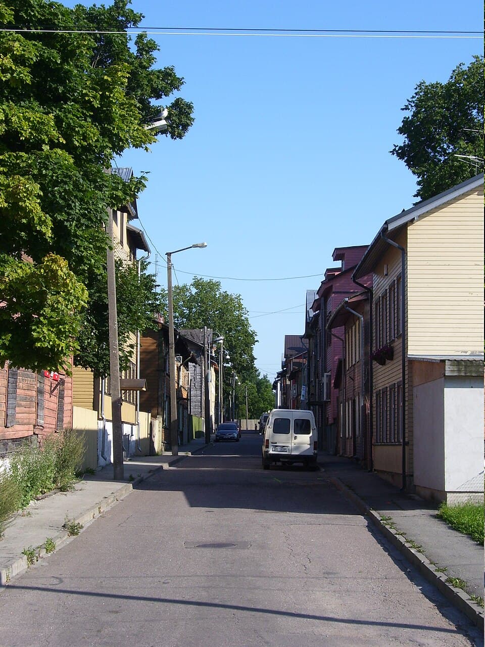Trehus i Kalamaja i Tallinn