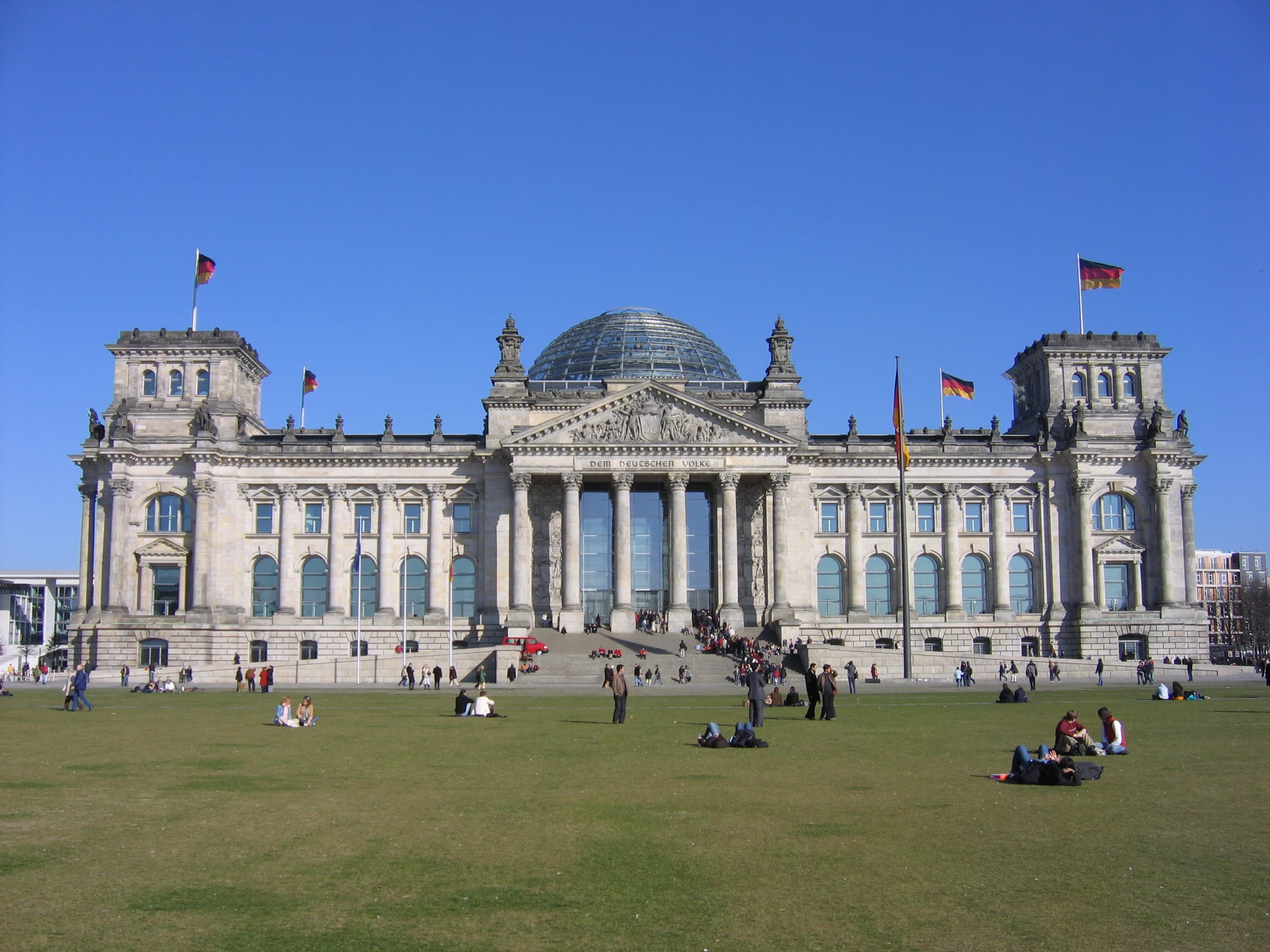 Riksdagsbygningen i Berlin