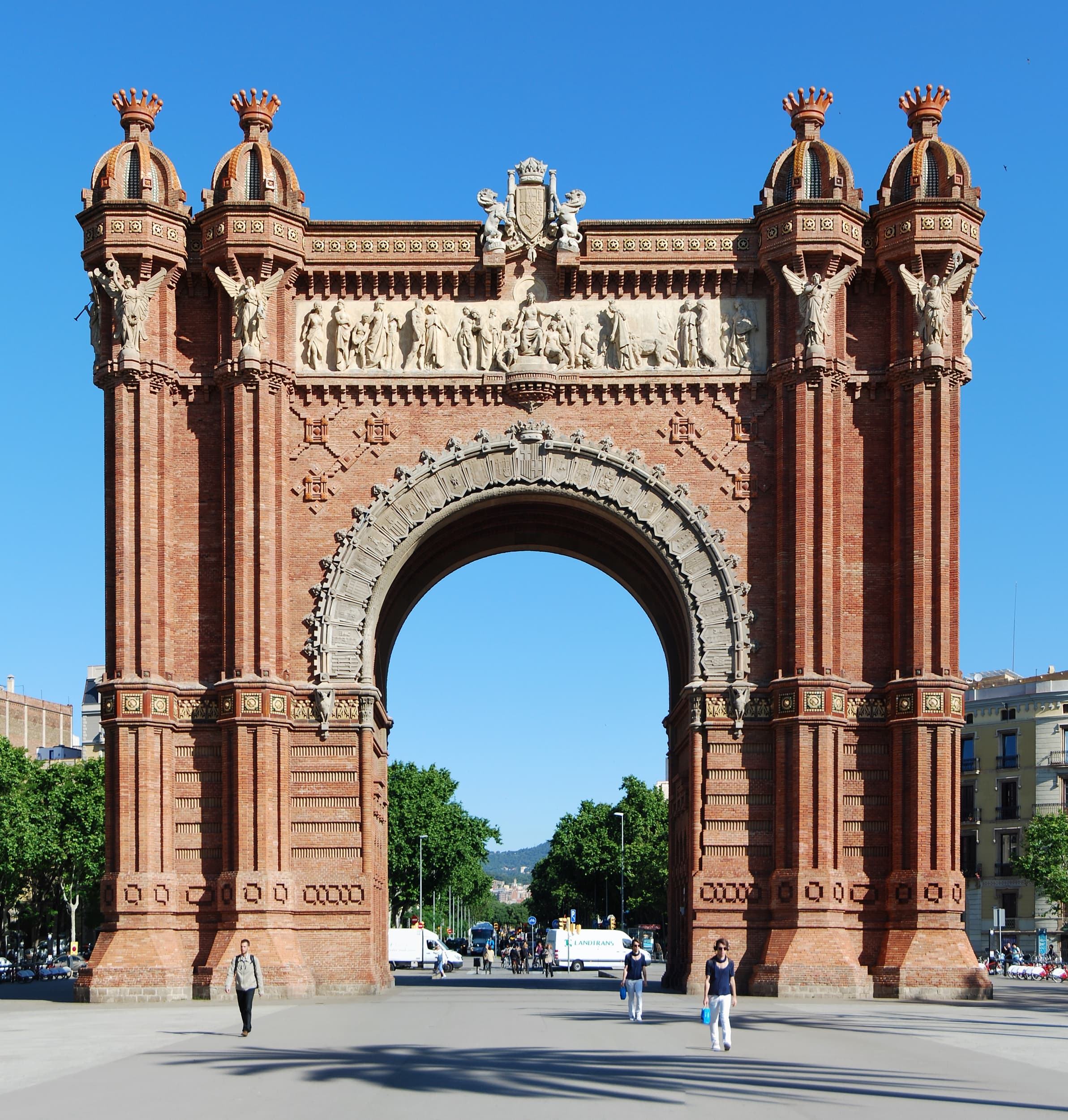 Arc de Triomf i Barcelona